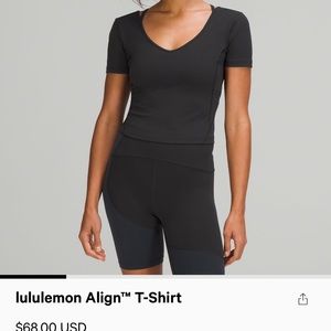good as new just doesnt fit! Lululemon align top